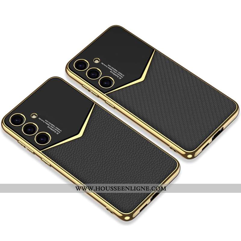 Coque Samsung Galaxy S25 5G Rebord Style Métal