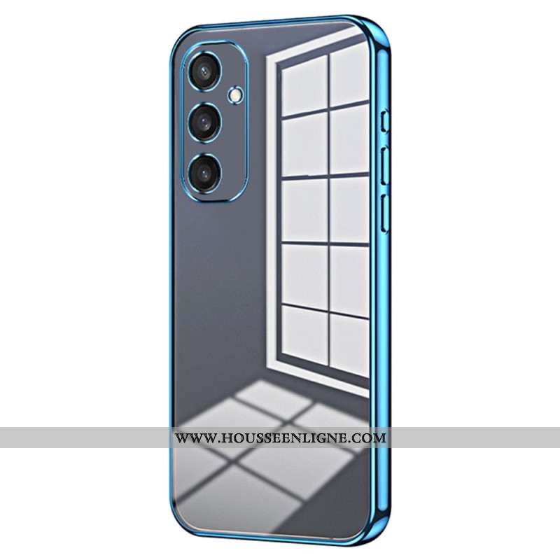 Coque Samsung Galaxy S25 5G Rebords Effet Métal