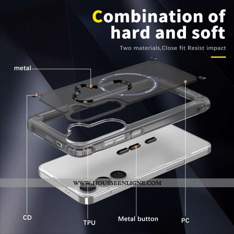 Coque Samsung Galaxy S25 5G Robuste Compatible MagSafe