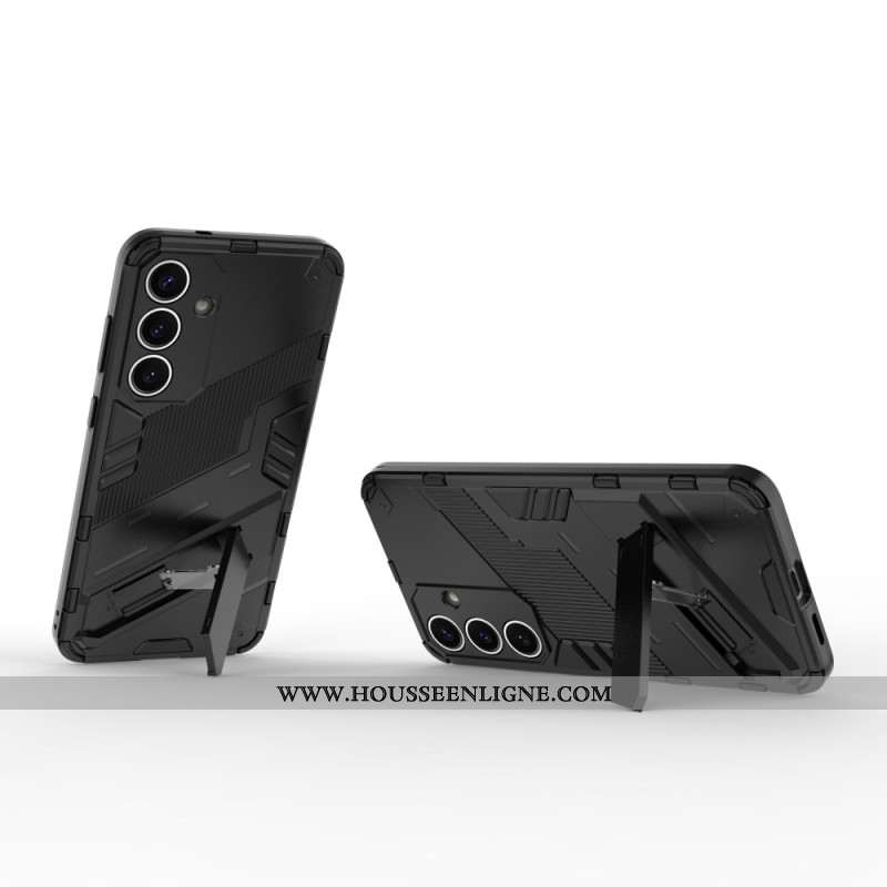 Coque Samsung Galaxy S25 5G Robuste avec Support Intégré