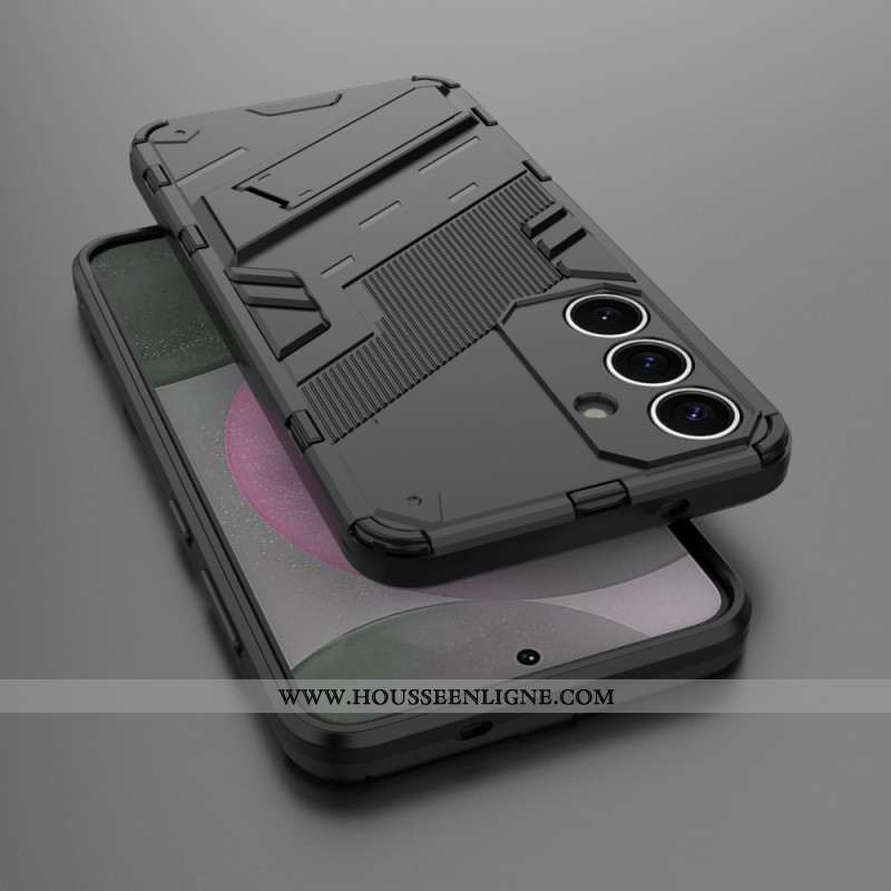 Coque Samsung Galaxy S25 5G Robuste avec Support Intégré