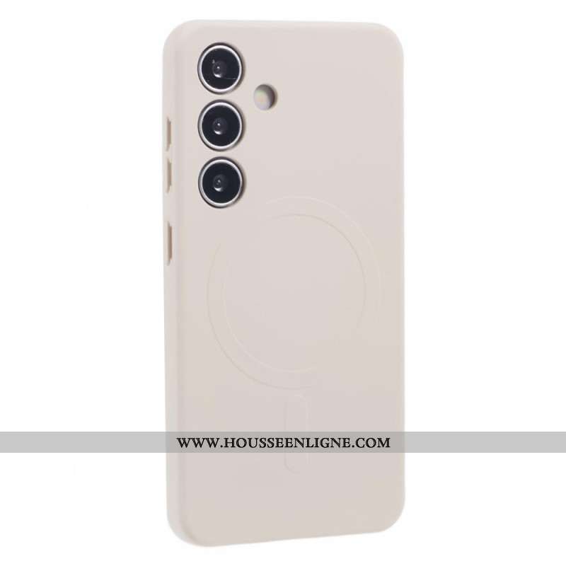 Coque Samsung Galaxy S25 5G Silicone Compatible MagSafe