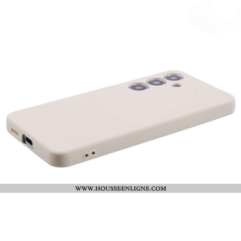 Coque Samsung Galaxy S25 5G Silicone Compatible MagSafe