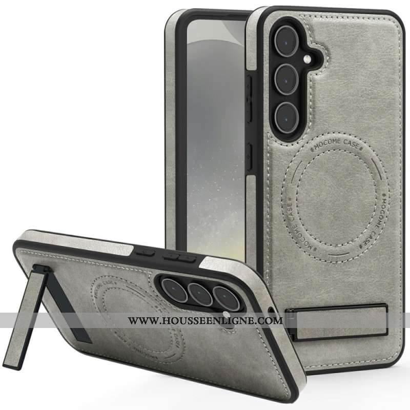 Coque Samsung Galaxy S25 5G Support Intégré et Compatibilité MagSafe