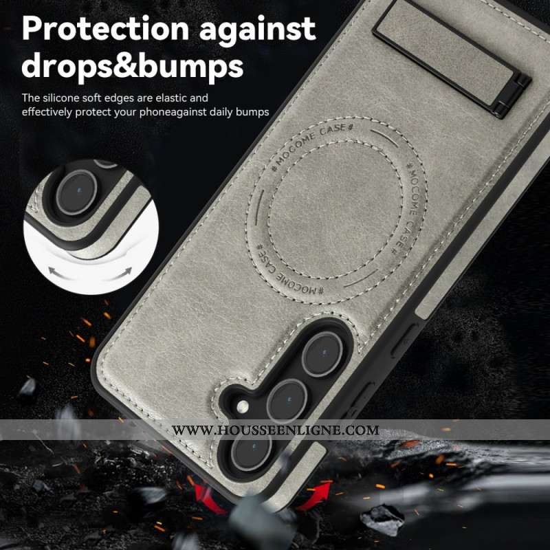 Coque Samsung Galaxy S25 5G Support Intégré et Compatibilité MagSafe