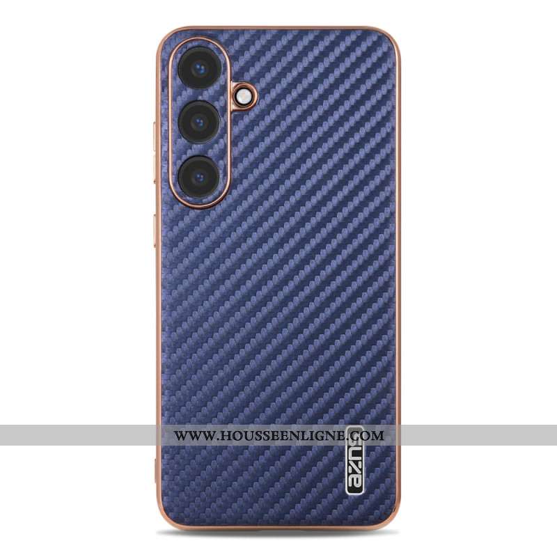 Coque Samsung Galaxy S25 5G Texture Fibre Carbone