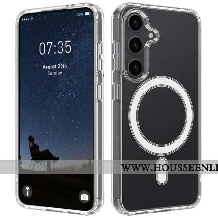 Coque Samsung Galaxy S25 5G Transparente Compatible MagSafe