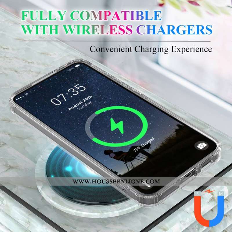 Coque Samsung Galaxy S25 5G Transparente Compatible MagSafe