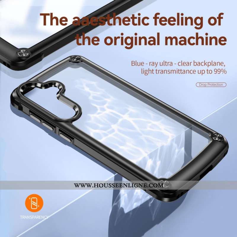 Coque Samsung Galaxy S25 5G Transparente Rebords Silicone