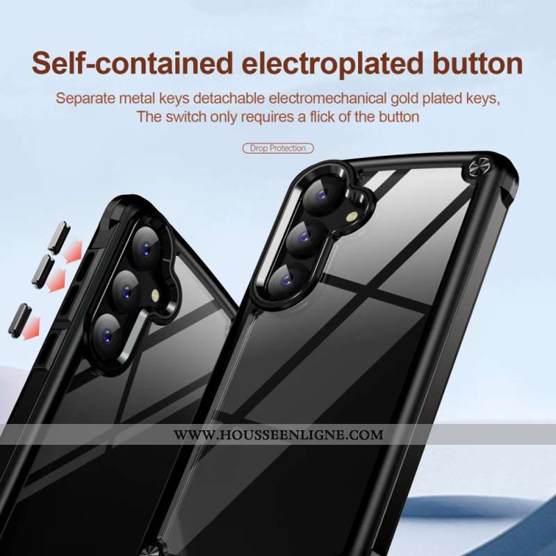 Coque Samsung Galaxy S25 5G Transparente Rebords Silicone