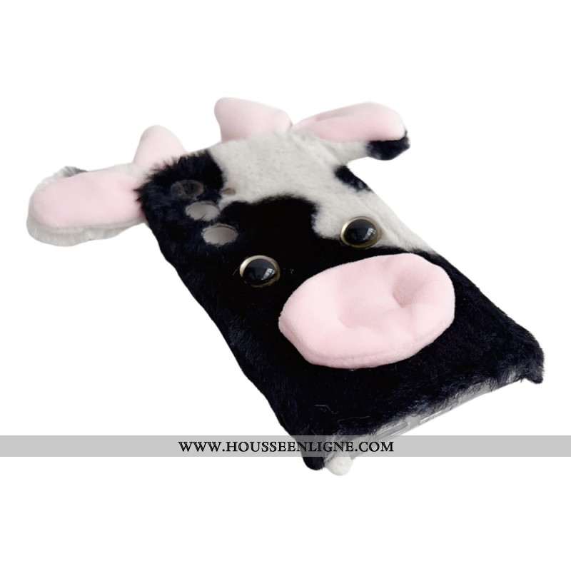 Coque Samsung Galaxy S25 5G Vache Peluche
