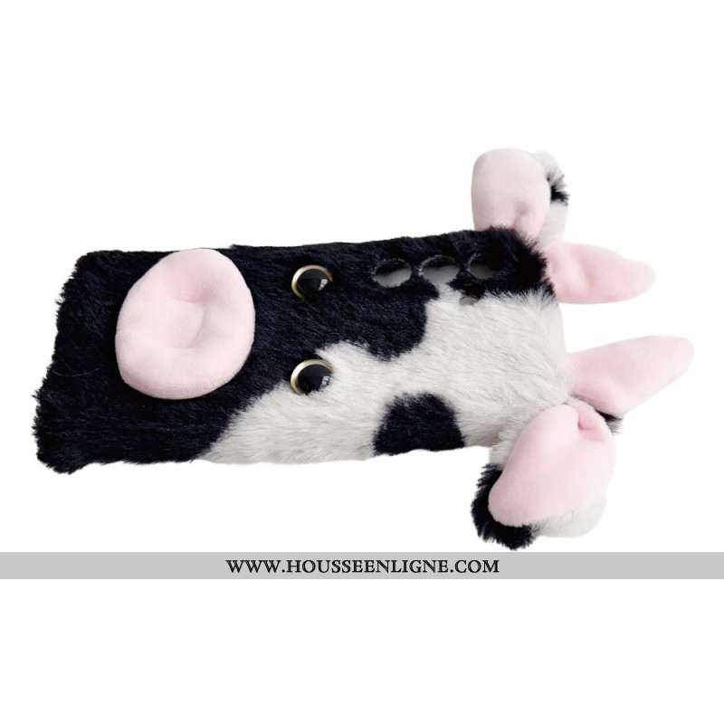 Coque Samsung Galaxy S25 5G Vache Peluche
