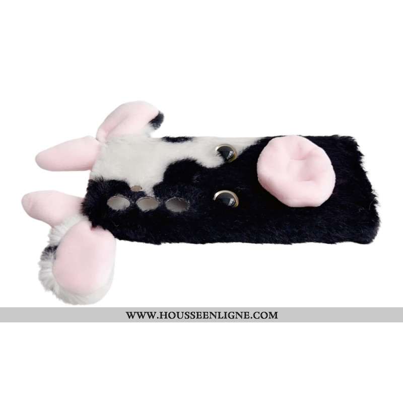 Coque Samsung Galaxy S25 5G Vache Peluche