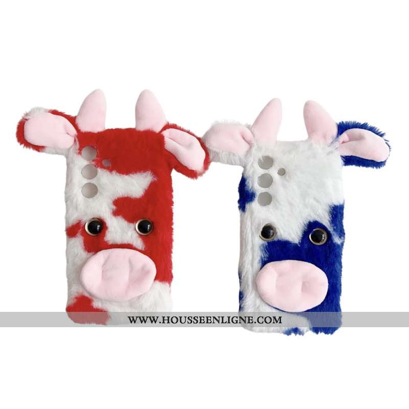 Coque Samsung Galaxy S25 5G Vache Peluche