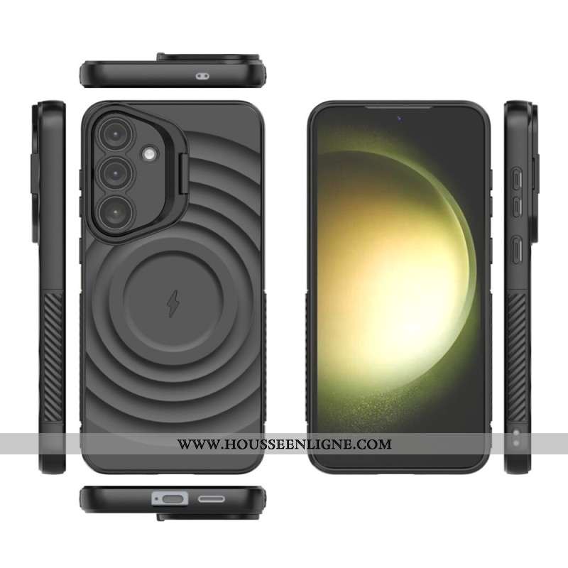 Coque Samsung Galaxy S25 5G compatible MagSafe avec Support
