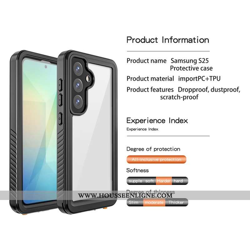 Coque Samsung Galaxy S25 5G Étanche REDPEPPER