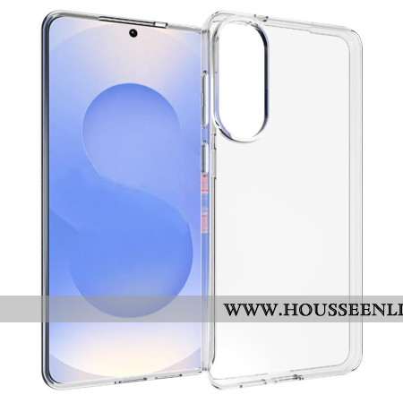 Coque Samsung Galaxy S25 Edge Anti-Empreintes Digitales Transparente