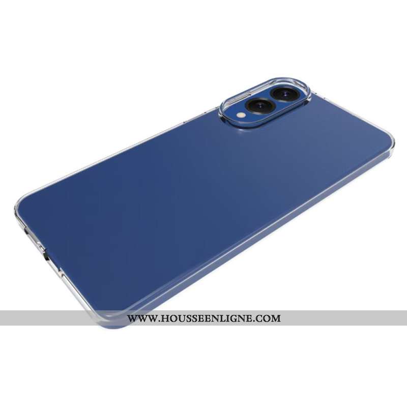 Coque Samsung Galaxy S25 Edge Anti-Empreintes Digitales Transparente