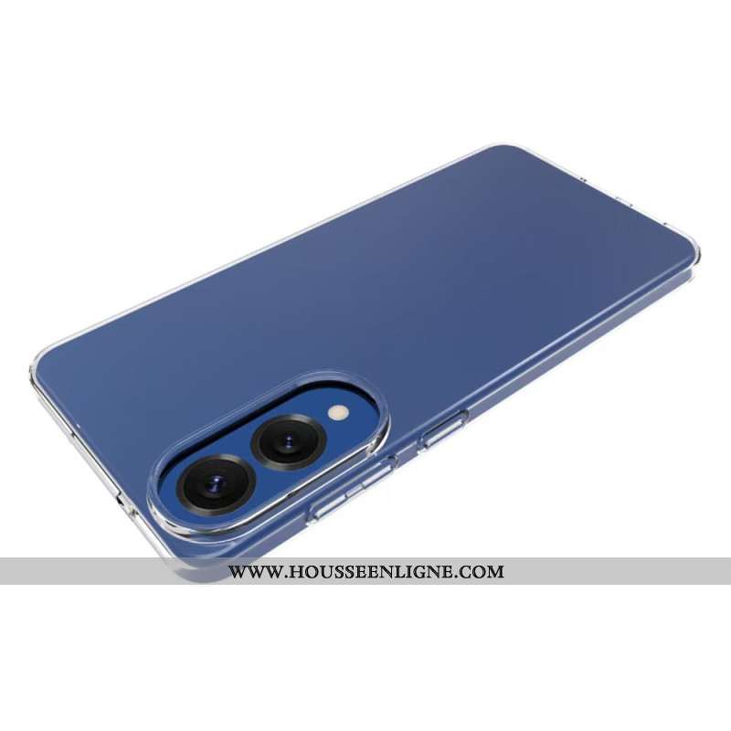 Coque Samsung Galaxy S25 Edge Anti-Empreintes Digitales Transparente