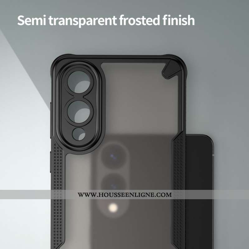 Coque Samsung Galaxy S25 Edge Brossée Translucide