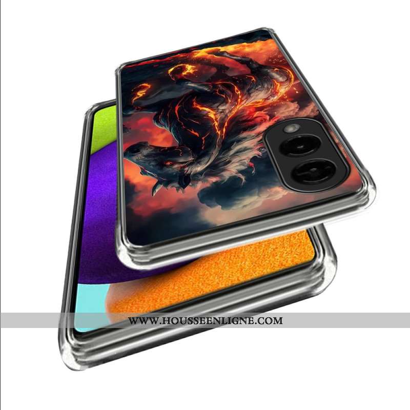 Coque Samsung Galaxy S25 Edge Cheval de Feu