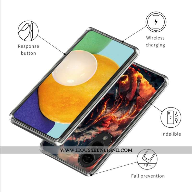 Coque Samsung Galaxy S25 Edge Cheval de Feu