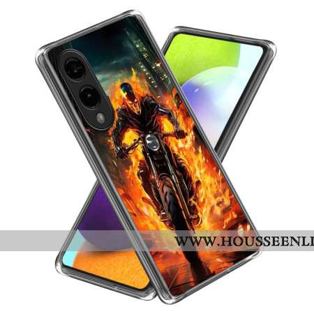 Coque Samsung Galaxy S25 Edge Chevalier de Flamme
