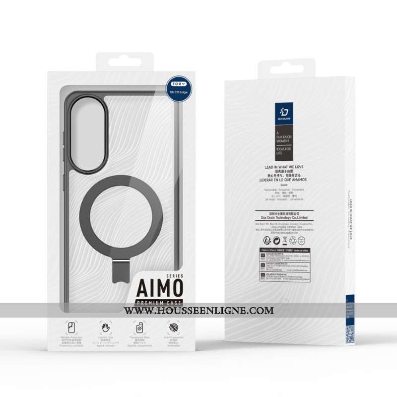 Coque Samsung Galaxy S25 Edge Compatibilité MagSafe Aimo Series DUX DUCIS