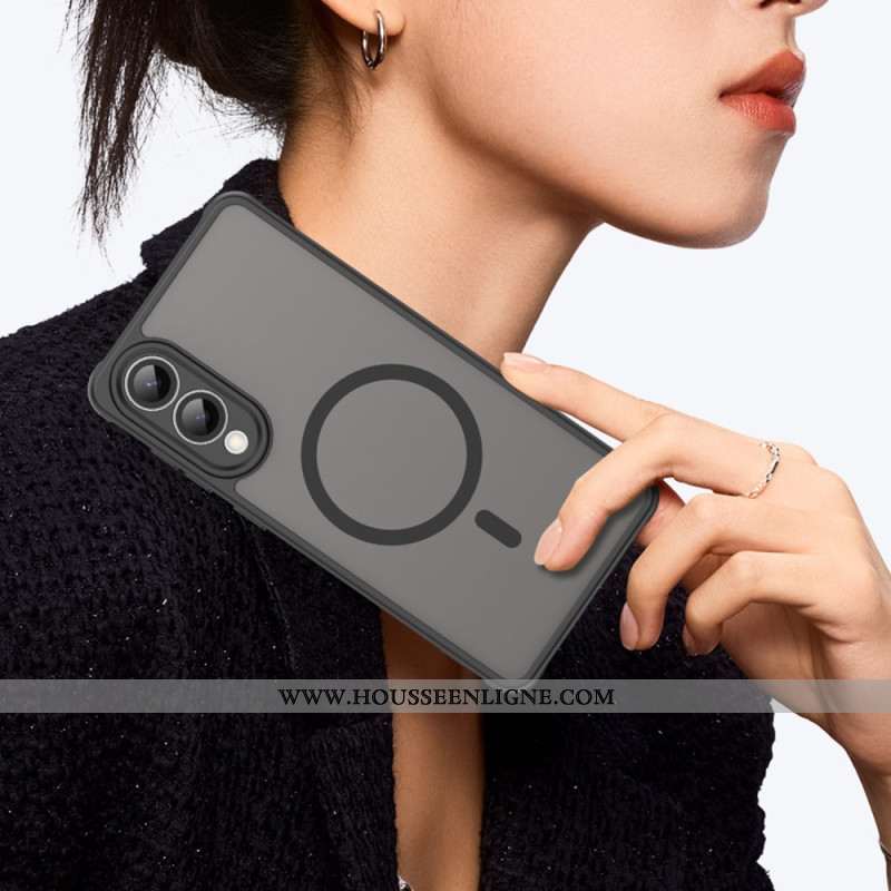 Coque Samsung Galaxy S25 Edge Compatible MagSafe Anti-Chute