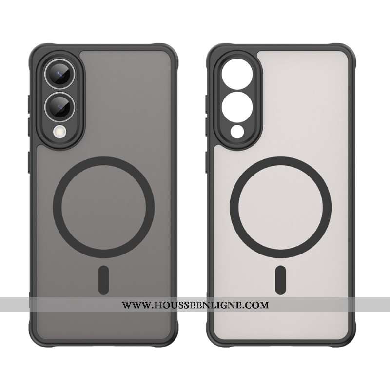 Coque Samsung Galaxy S25 Edge Compatible MagSafe Anti-Chute