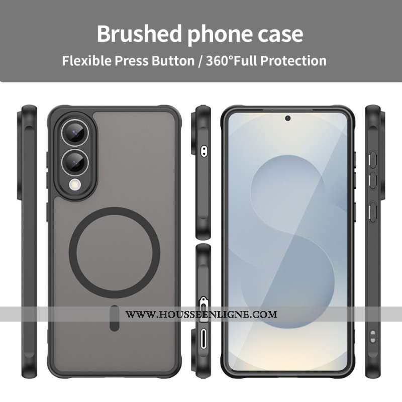 Coque Samsung Galaxy S25 Edge Compatible MagSafe Anti-Chute