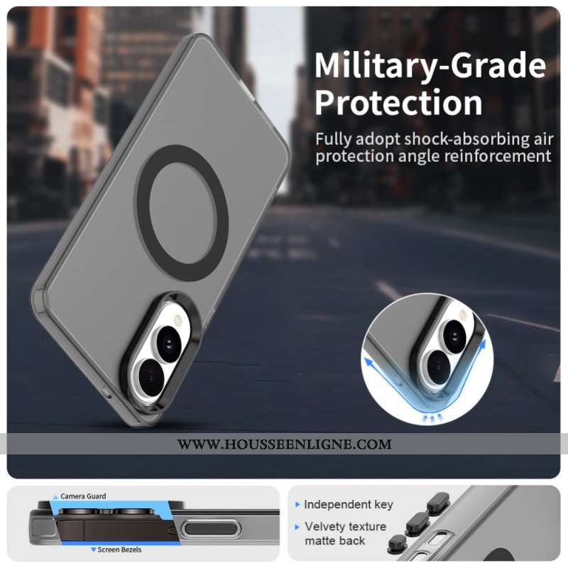 Coque Samsung Galaxy S25 Edge Compatible MagSafe Hybride