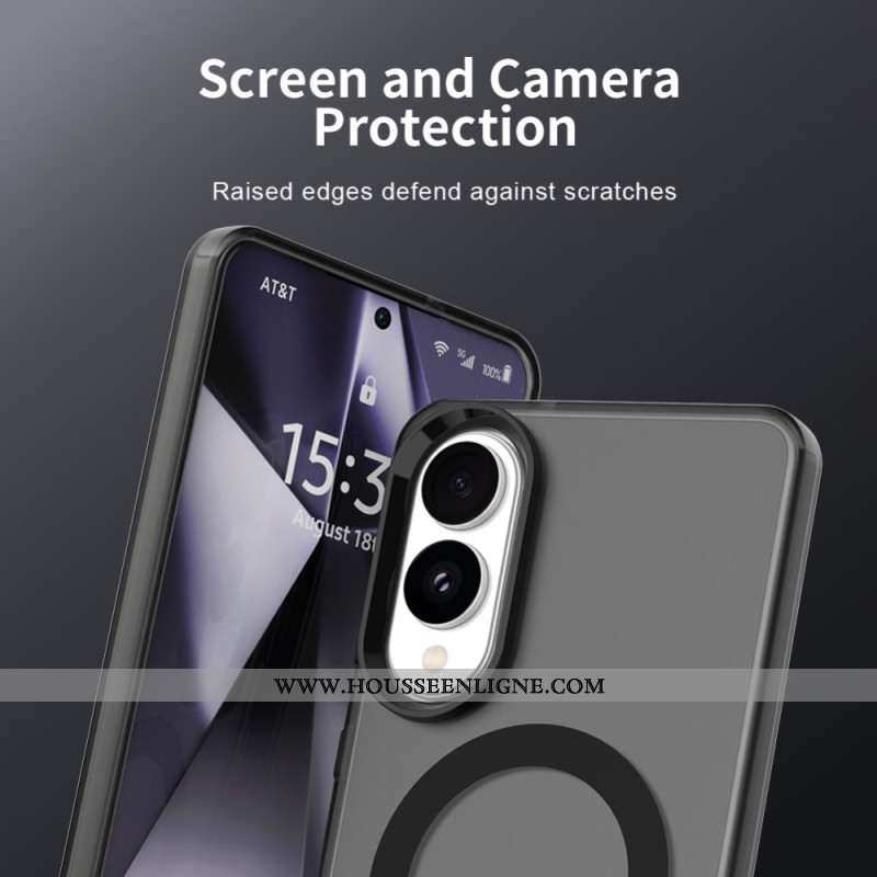 Coque Samsung Galaxy S25 Edge Compatible MagSafe Hybride