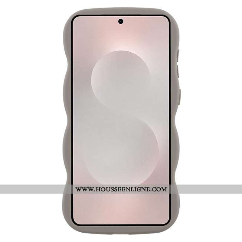 Coque Samsung Galaxy S25 Edge Compatible MagSafe Ondulation