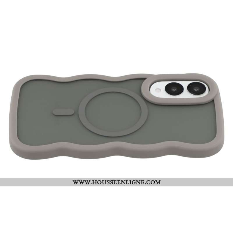 Coque Samsung Galaxy S25 Edge Compatible MagSafe Ondulation