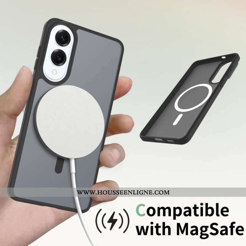 Coque Samsung Galaxy S25 Edge Compatible MagSafe Texture Lisse