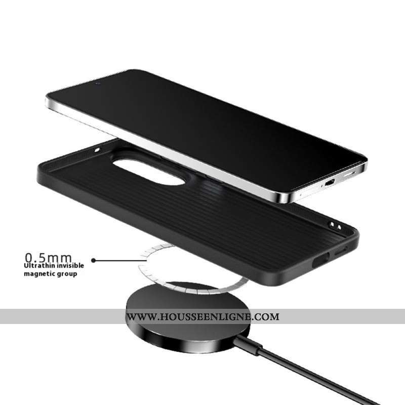 Coque Samsung Galaxy S25 Edge Compatible MagSafe Ultra Mince Warrior ABEEL