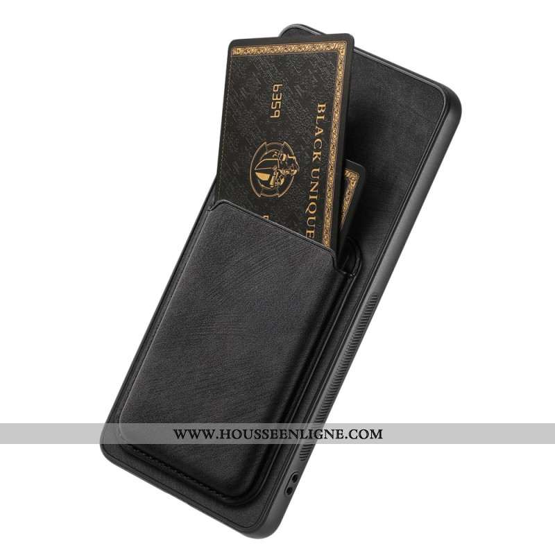 Coque Samsung Galaxy S25 Edge Compatible MagSafe avec Porte-Cartes Détachable