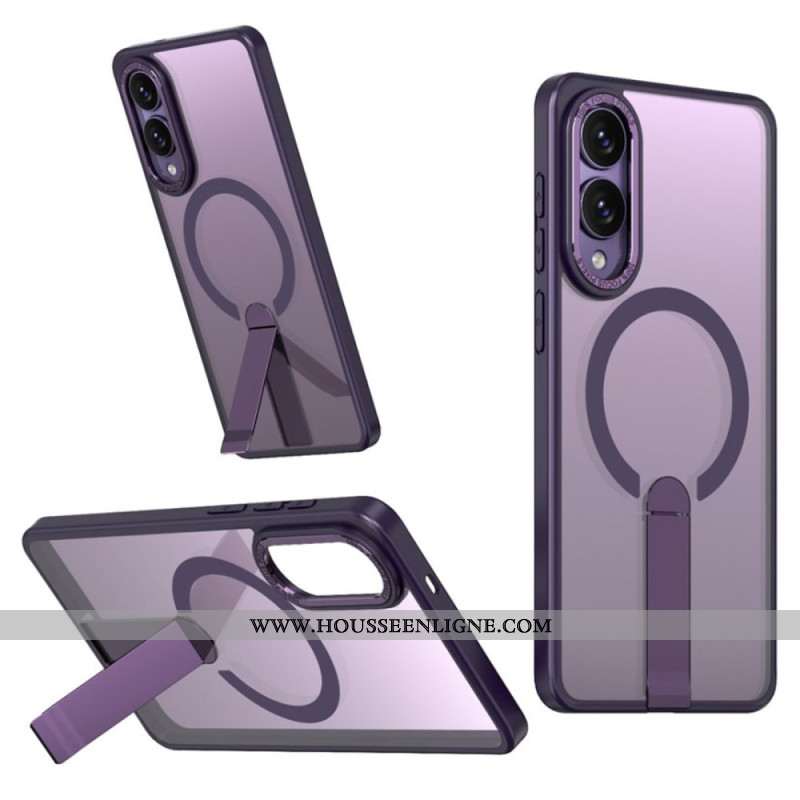 Coque Samsung Galaxy S25 Edge Compatible MagSafe avec Support Intégré