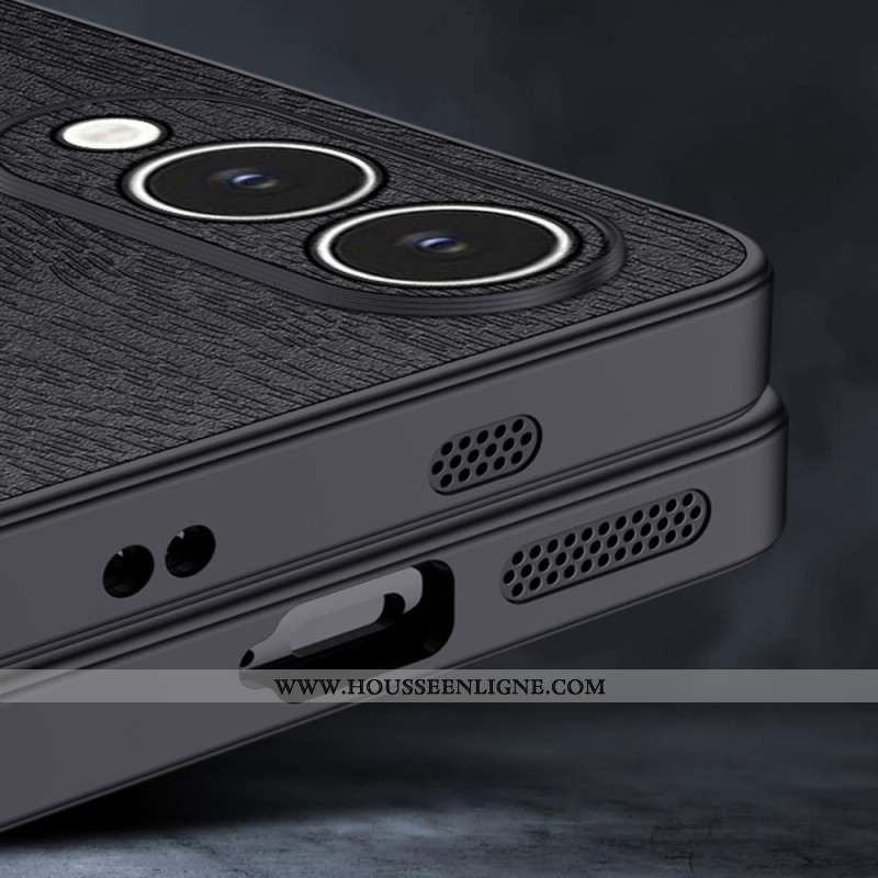 Coque Samsung Galaxy S25 Edge Effet Bois AZNS