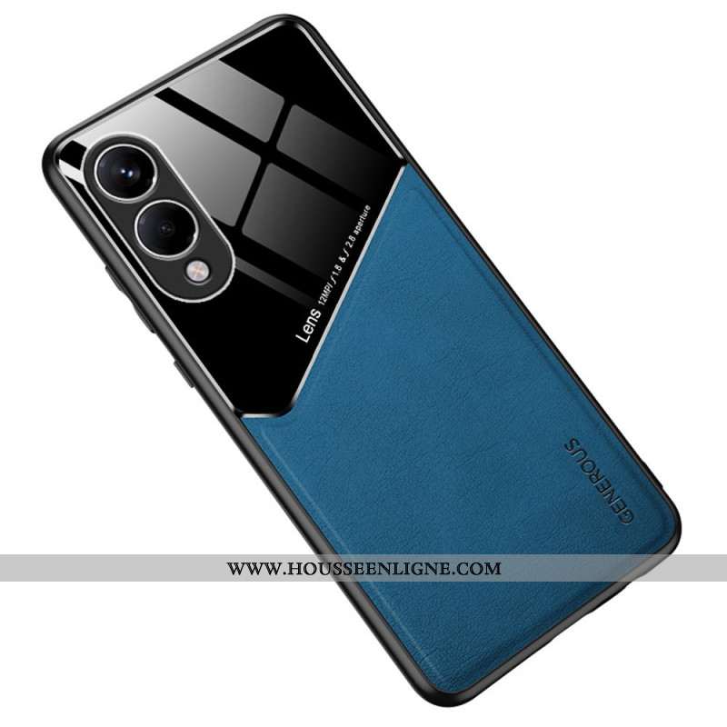 Coque Samsung Galaxy S25 Edge Effet Cuir Ultra Fine