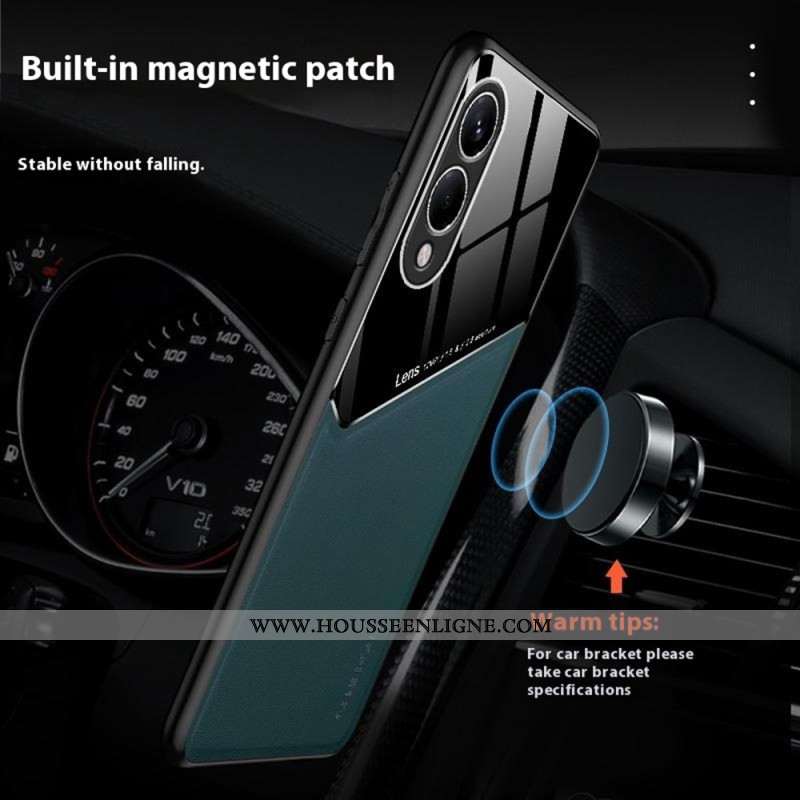 Coque Samsung Galaxy S25 Edge Effet Cuir Ultra Fine