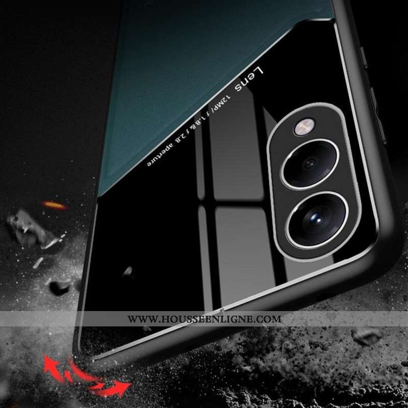 Coque Samsung Galaxy S25 Edge Effet Cuir Ultra Fine