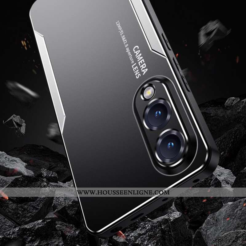 Coque Samsung Galaxy S25 Edge Effet Métal