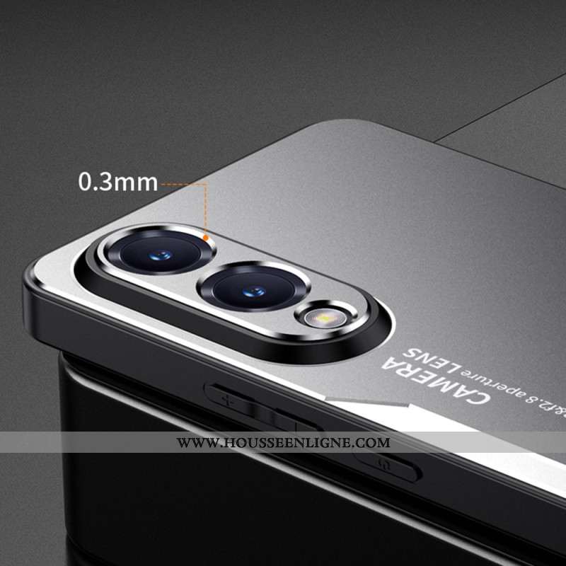 Coque Samsung Galaxy S25 Edge Effet Métal