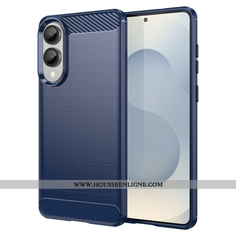 Coque Samsung Galaxy S25 Edge Fibre Carbone Brossée