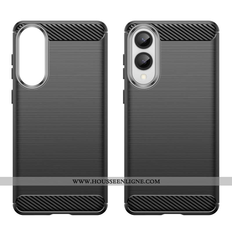 Coque Samsung Galaxy S25 Edge Fibre Carbone Brossée