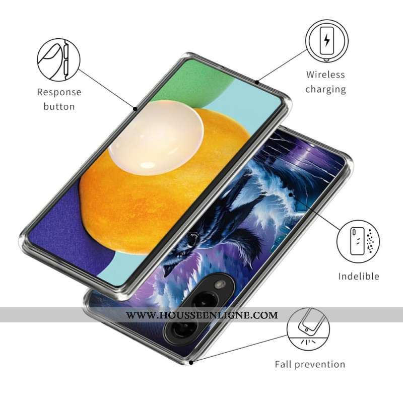 Coque Samsung Galaxy S25 Edge Loup