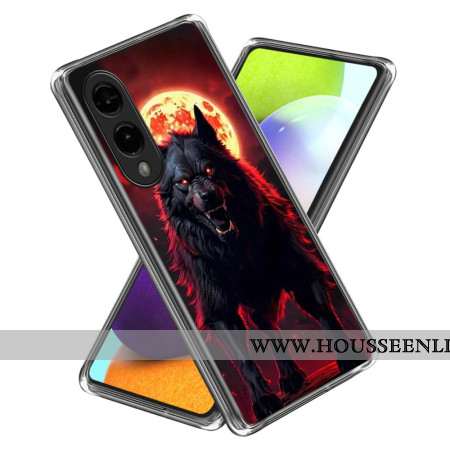 Coque Samsung Galaxy S25 Edge Loup Noir