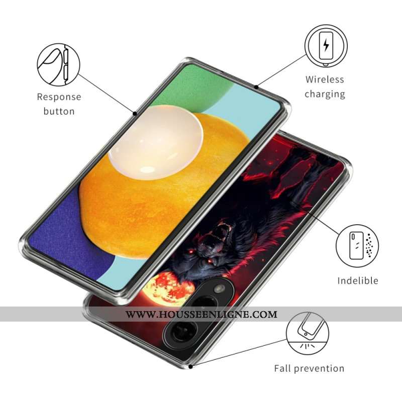 Coque Samsung Galaxy S25 Edge Loup Noir